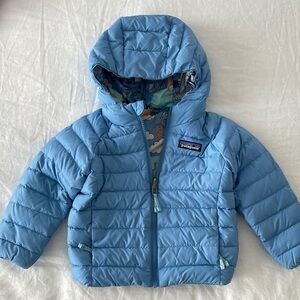 Patagonia Light Blue Quilted Jacket